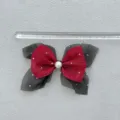 Red And Black Contrast Mesh Style (W143-9)