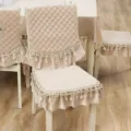 1 Sitzkissen und 1 Rückenlehne / Schwanenbeige