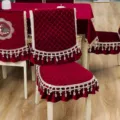 1 Sitzkissen und 1 Rückenlehne / Schwanenrot