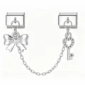 Bow and Heart Key Style