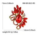 Antiek Goud Stijl (0023) / Rood