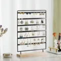 6-Tier Large 120 Holes Black