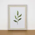 A2 Wall Mounted (41.8x59.5cm) / Wood Grain White