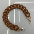 45cm / Marrón Oscuro Sólido Brillante