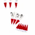 Mini Christmas Hat Cutlery Holder