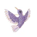 Purple Iridescent Hummingbird (XD824420-2)