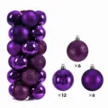 3cm (24 Pieces) / Purple