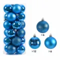 3cm (24 Pieces) / Lake Blue