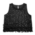 M / Tops / Black