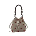3D Polka Dots / Style 1 Beige Gray
