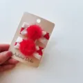 Mink Hair Decoration Style / 1 Pair/Pack / Mink Hair Bow (Pair)