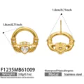 Stile Mani Cuore (F1235) / Oro