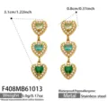 Stile Nappa a Cuore (F408) / Verde