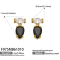 Stile Zirconia Nera (F975) / Nero