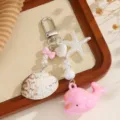 Pink Dolphin With Bow (ZJ17300)