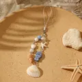 Blue White Polka Dot Fish (ZJ16514)