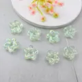 Transparent Iridescent Green