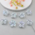 Transparent Iridescent Blue