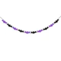 Purple & Black Bat Garland (DFQ864) / 1 Piece/Pack