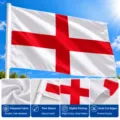England Flag - St George's Cross With Straps