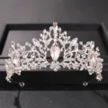 White Rhinestone / Silver