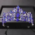 Blue Rhinestone / Silver