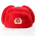 One Size / Red + Soviet Badge