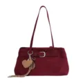 Versione Con Ciondolo a Cuore / Borgogna