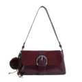 With Pendant / Burgundy
