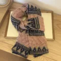 Fair Isle Retro-Stil / 160cm / Koreanisches Rosa
