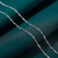 Catena Gipsofila 40+5cm / Oro bianco