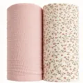 Nude Pink + Red Floral