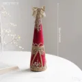 38CM / Rojo Vino (Árbol de Navidad con Lazo)