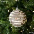 Bead Chain Mirror Ball / 10cm