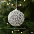 Glitter and Large/Small Bead Foam Ball Style (ABB245-1) / 8cm