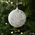 Beaded Star Foam Ball Style (ABB245-3) / 8cm