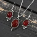 Set de collar y pendientes