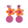 Roze-Oranje Bloem