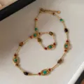 Collana in Pietra Grafica Occhio di Tigre