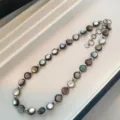 Collana in Conchiglia Nera (6310139326717) / Nero Iridescente