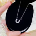 Style Boucle en Fer à Cheval en U / Argent (X516)