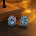 18K Gold Und Blau