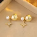 Perlenstern Stil / 18K-Gold