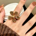 Brown Leopard (M-605) / Gold (M-605)
