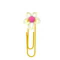 Flor Blanca-Clip Amarillo