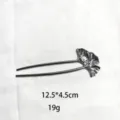 Ginkgo Leaf (1535) / 12.5*4.5cm / Gunmetal