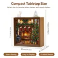 Cheminée de Noël (TYU516) / Alimenté par USB