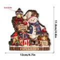 Retro Street Lamp Snowman Style (XSMZ064) / 1 Piece/Pack