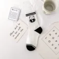Weiße Basis Schwarze Streifen Bär / Stil 2