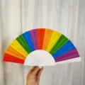 Vertikal gestreiftes Regenbogen (D21)
